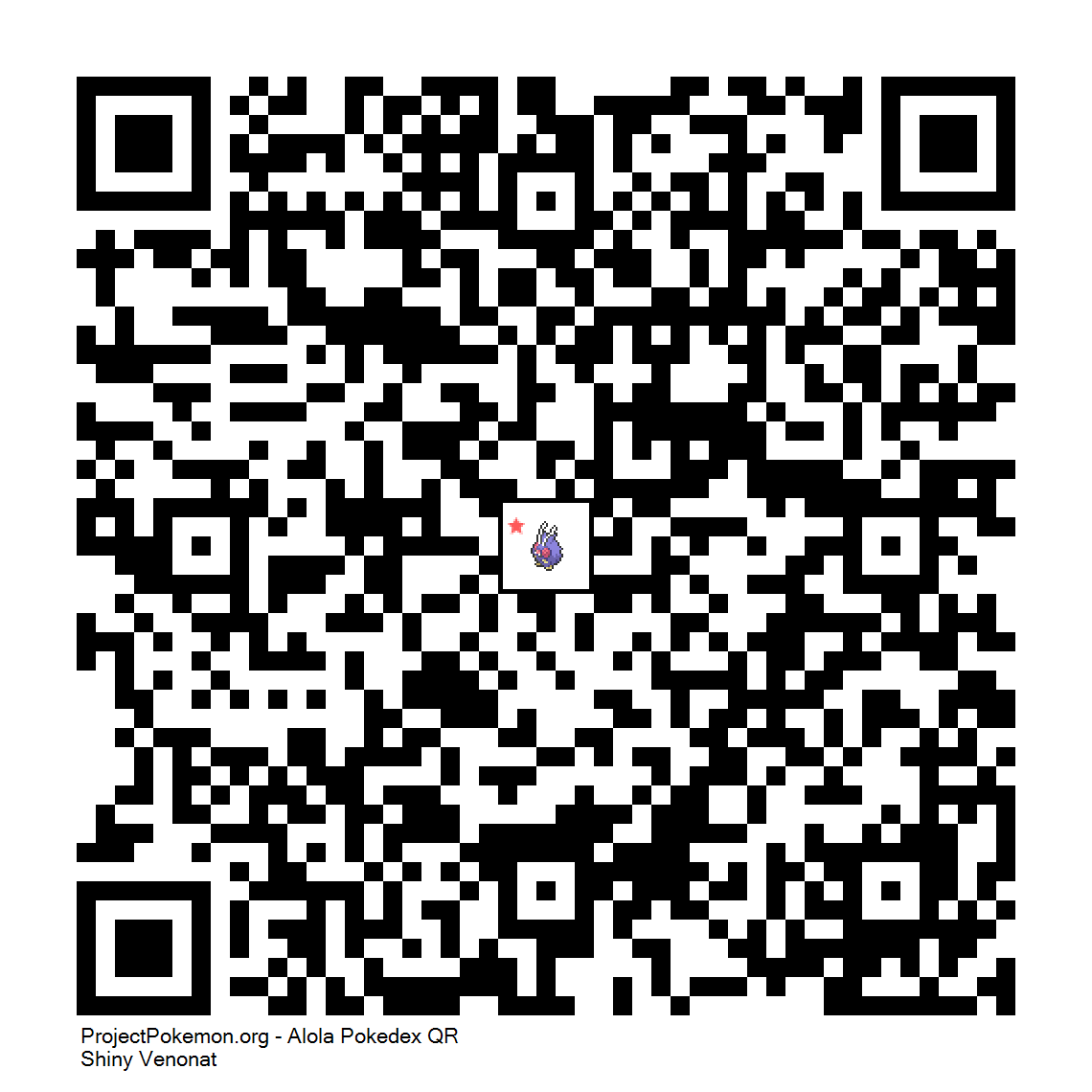 Cdigo QR de Venonat variocolor